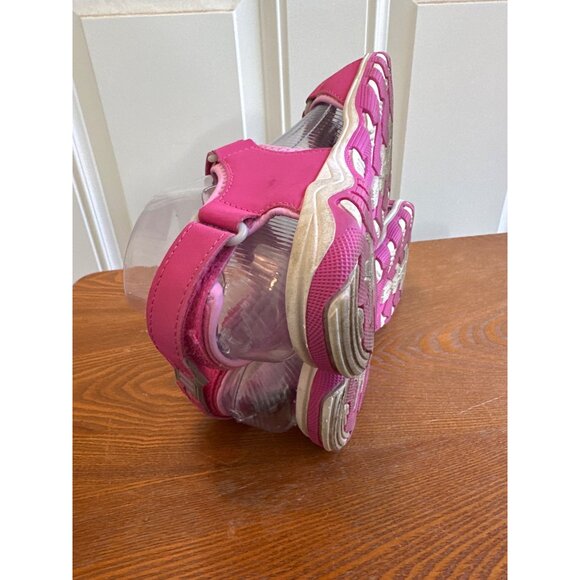 Eddie Bauer Youth Girl's Adjustable Strap River Sandals Cascadia Pink Size 2 - Picture 14 of 15
